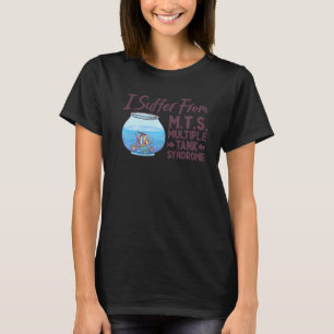 Camiseta Cuidador de Aquário Peixes Aquaristas Aquascaper A