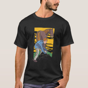 Camiseta Cuidador de cavalos