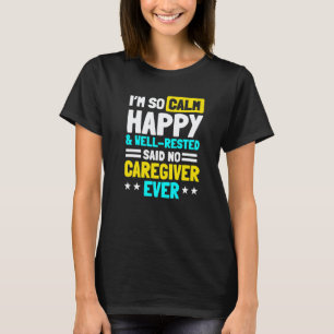 Camiseta Cuidador de Enfermagem Praticante Auxiliar de Enfe