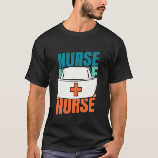 Camiseta Cuidador de Hospital de Enfermagem Retro - Enferme