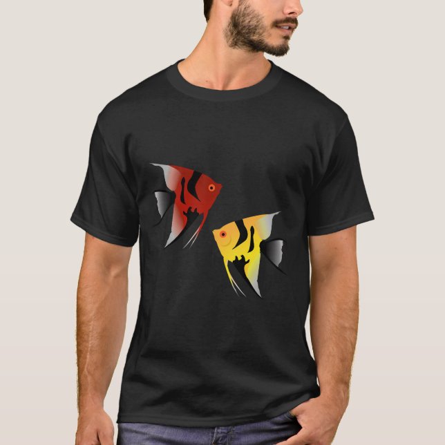 Camiseta Cuidador de Peixes Número 1 (Frente)