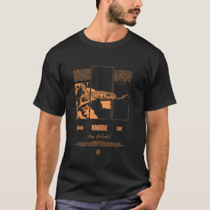 Camiseta Cuidador de Répteis de Cobra de Mangue