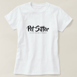 Camiseta Cuidador Profissional de Animais de Estimação Amo-