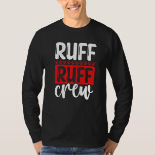 Camiseta Cuidador Profissional de Cães Ruff Ruff Crew Pet S