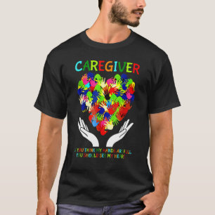 Camiseta Cuidador Se Acha Que Minhas Mãos São Cheios