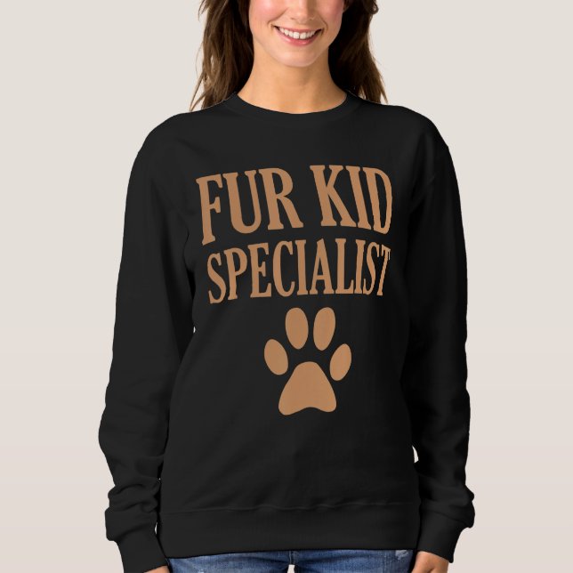 Camiseta Cuidadores de Animais de Estimação Cão Gato Pelo E (Frente)
