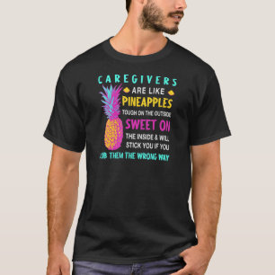 Camiseta Cuidadores São Como O Colega De Cuidados De Pinean