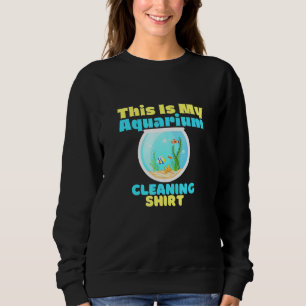 Camiseta Cuidados De Limpeza Do Aquário