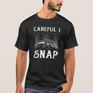 Camiseta Cuidadoso I Snap for Men Women Crocodile 1
