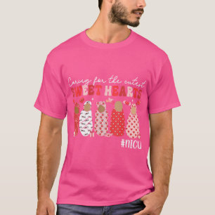 Camiseta Cuidando dos Queridinhos Mais Fofos Enfermeira da