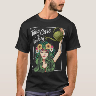 Camiseta Cuidar Do Seu Próprio Corpo Mental Positivo