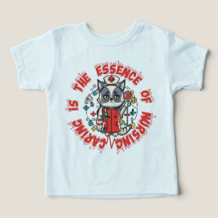 Camiseta Cuidar É A Essência Da Enfermagem