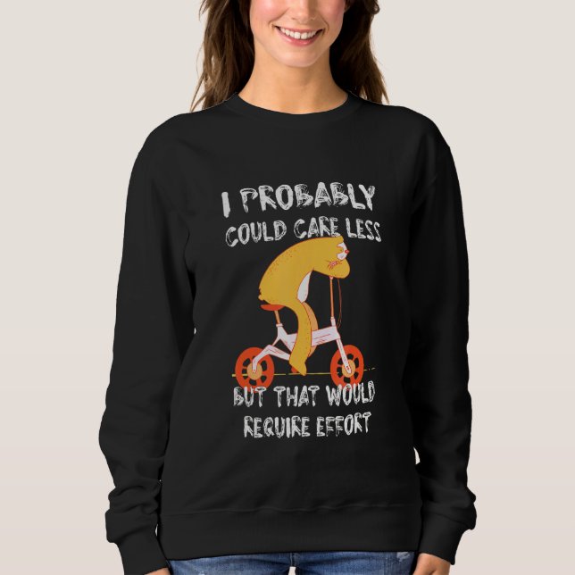 Camiseta Cuidar Menos Exigiria Esforço Lama Meme Lloth (Frente)