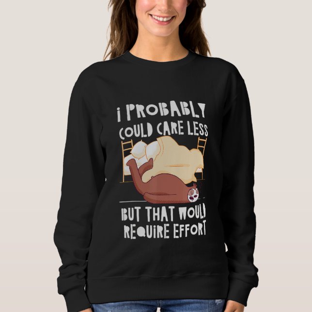 Camiseta Cuidar Menos Exigiria Esforço Lama Meme Lloth (Frente)