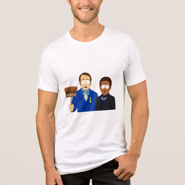 Camiseta "Cuide da Sua Vassoura" (Frente)