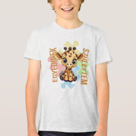 Camiseta Cuki affirmációk | SNI Zsiráf | egípcio