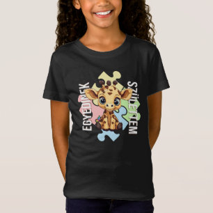 Camiseta Cuki affirmációk SNI Zsiráf egípcio