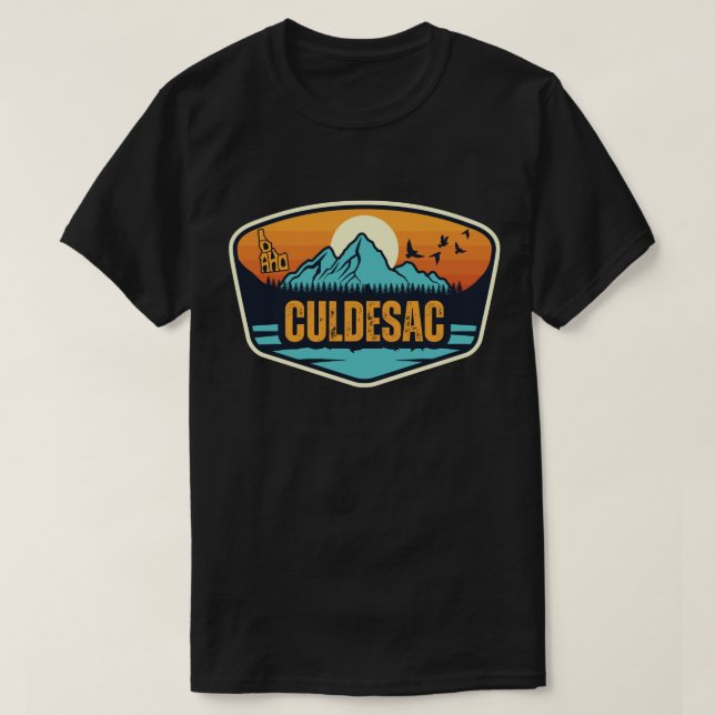 Camiseta Culdesac, Idaho (Frente do Design)