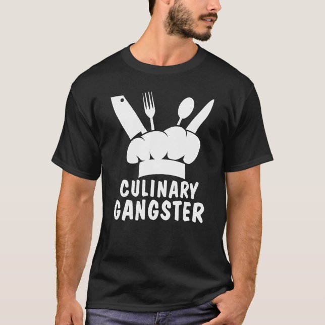 Camiseta Culinary Gangster Cook (Frente)