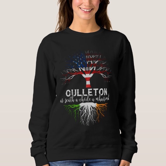 Camiseta Culleton Irish Family Name Shirt Roots (Frente)
