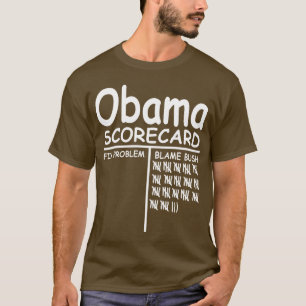 Camiseta Culpa Bush - marcador de Obama