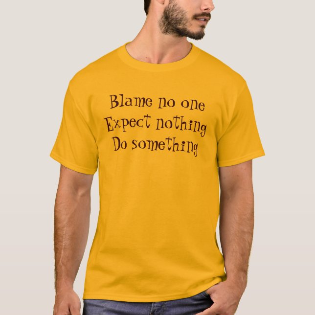 Camiseta Culpa ninguém (Frente)