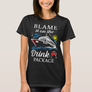Camiseta Culpa-O No Cruzamento Do Vinho Embalado De Bebidas