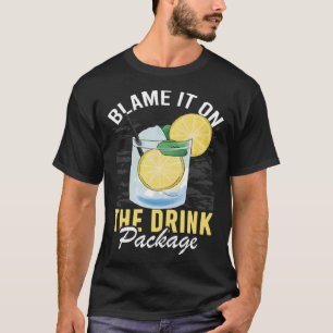Camiseta Culpa-O No Pacote Drink Férias Cruise Cru