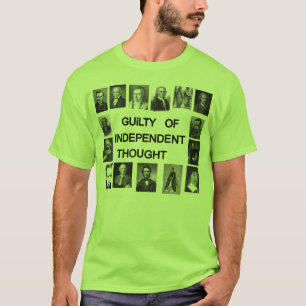 Camiseta Culpado do pensamento independente