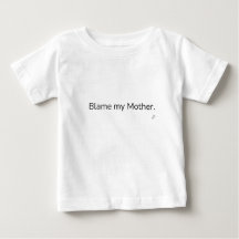 Camiseta Culpe Minha Mãe | Humor Familiar Divertid