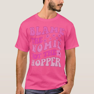 Camiseta Culpe o Homie Nothe Hopper Citação Y2K amigos