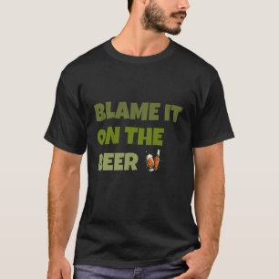 Camiseta Culpe-O Na Cerveja