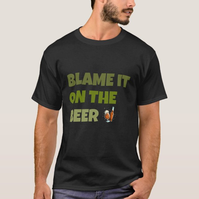 Camiseta Culpe-O Na Cerveja (Frente)