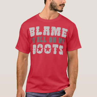 Camiseta Culpe-O Tudo Em Minhas Raízes