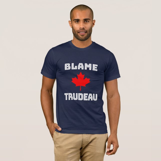 Camiseta Culpe Trudeau (Frente Completa)