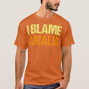 Camiseta Culpo Amalia Engraçada Amigos Humor Amigo Sabem Qu
