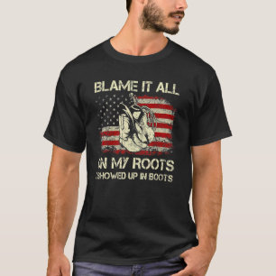 Camiseta Culpo-O Em Todas As Minhas Raízes Eu Apareceu Em B