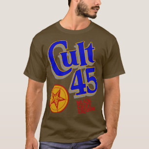 CAMISETA CULT 45 LICOR NEGRO