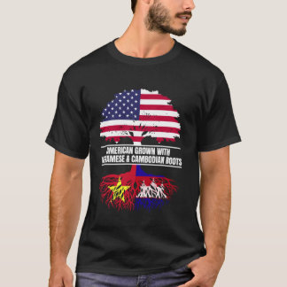 Camiseta Cultivado Americano com Legado da Bandeira Vietnam