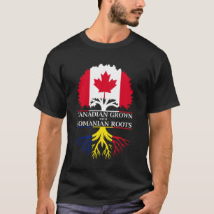 Camiseta Cultivado Canadense com Raízes Romenas