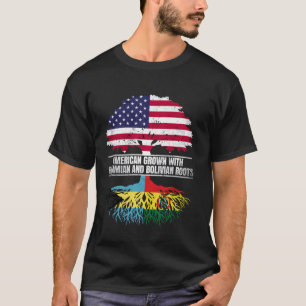Camiseta Cultivado nos EUA com a Bandeira do Patrimônio Bah
