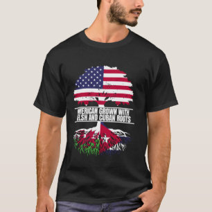 Camiseta Cultivado nos EUA com Raiz Cubana Galesa com Heran