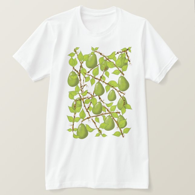 Camiseta Cultivando Peras (Frente do Design)