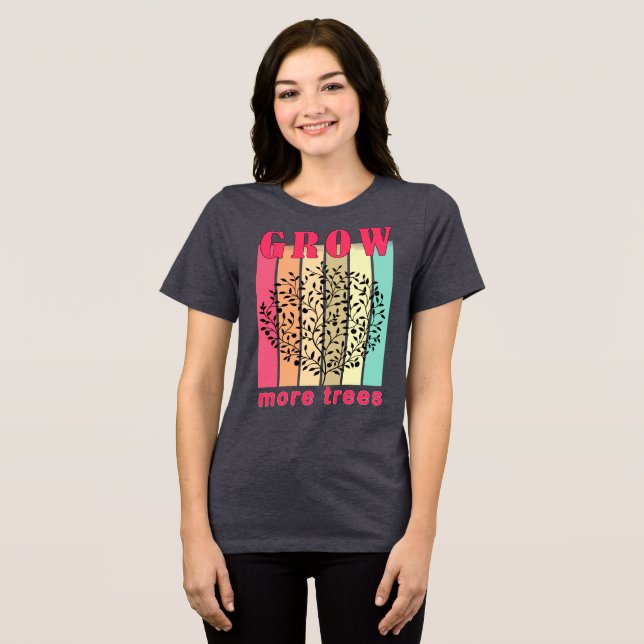Camiseta cultivar mais árvores (Frente Completa)