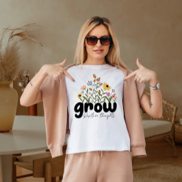 Camiseta Cultive pensamentos positivos
