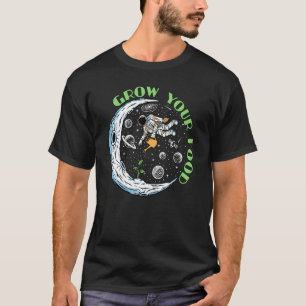 Camiseta Cultive Sua Comida Para Jardineiros de Astronautas
