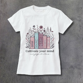 Camiseta Cultive Sua Mente Mulheres