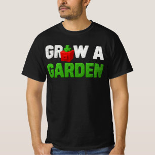 Camiseta Cultive um Jardim Projeto de Gamer para Crianças q