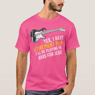 Camiseta Culto do violão-guitarrista Jesus Bassista