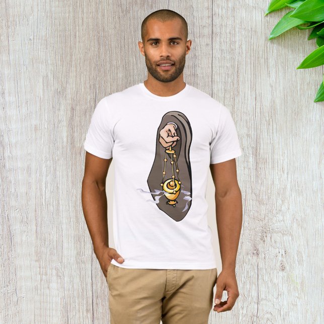 Camiseta Culto Religioso do Censer Incenso Católico (Criador carregado)